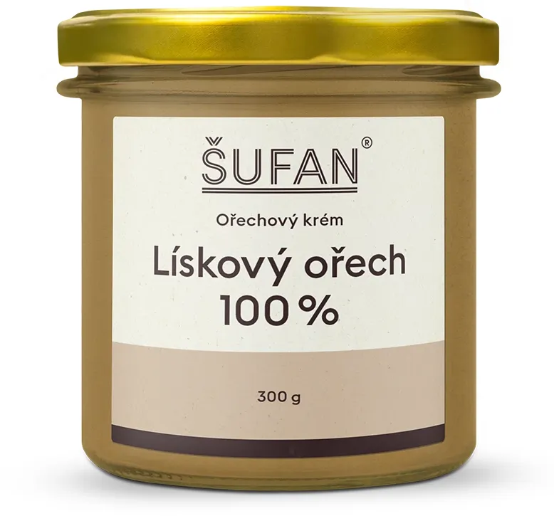 Lískooříškové máslo 330g Šufan